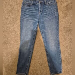 St. John's Bay Women's Skinny Jeans in Blue